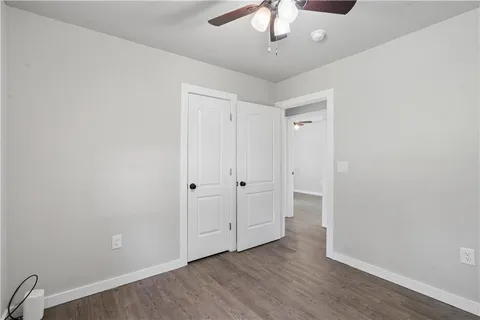 wooden floor in an empty room