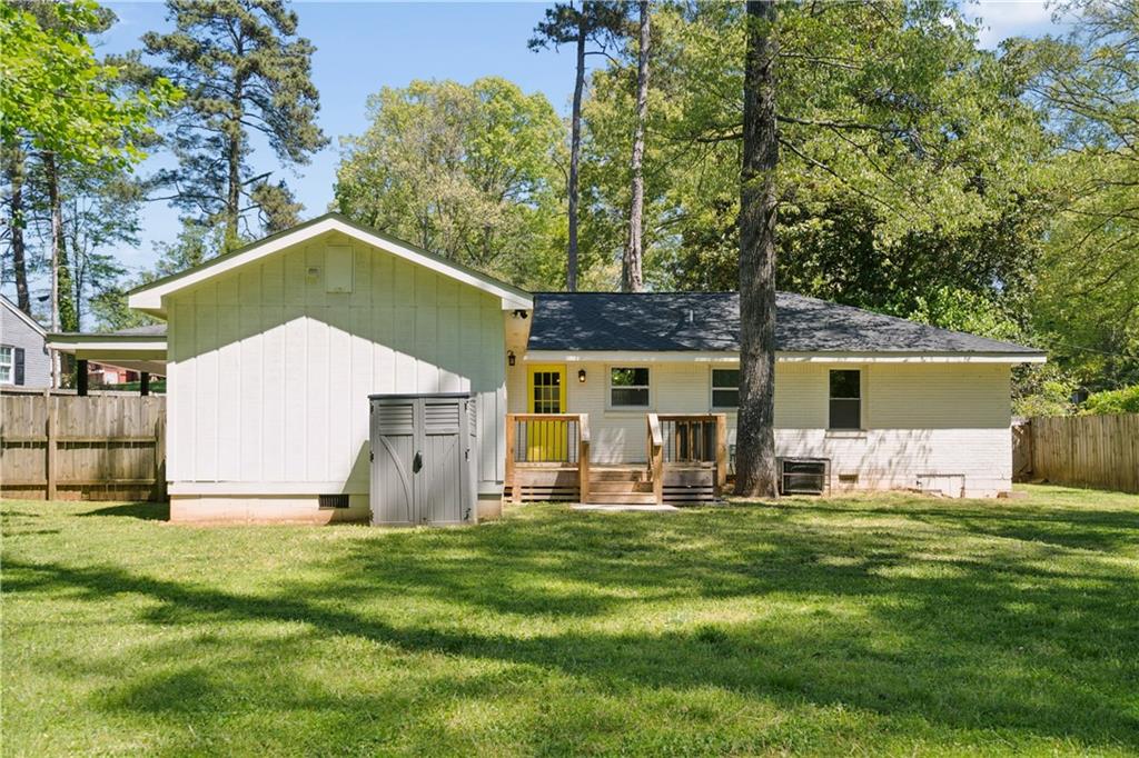 2357 Scotty Circle Decatur, GA 30032 - Photo 39 of 44 a front view of house with yard