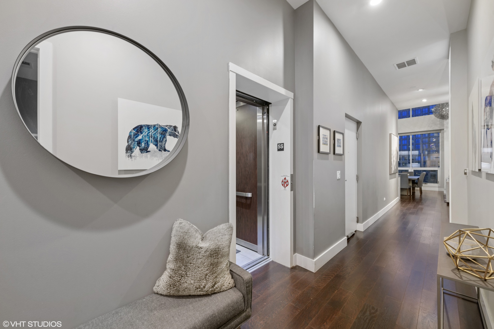 18 North Carpenter Street, Unit PHS Chicago, IL 60607 - Photo 15 of 33 a view of livingroom with furniture and wooden floor