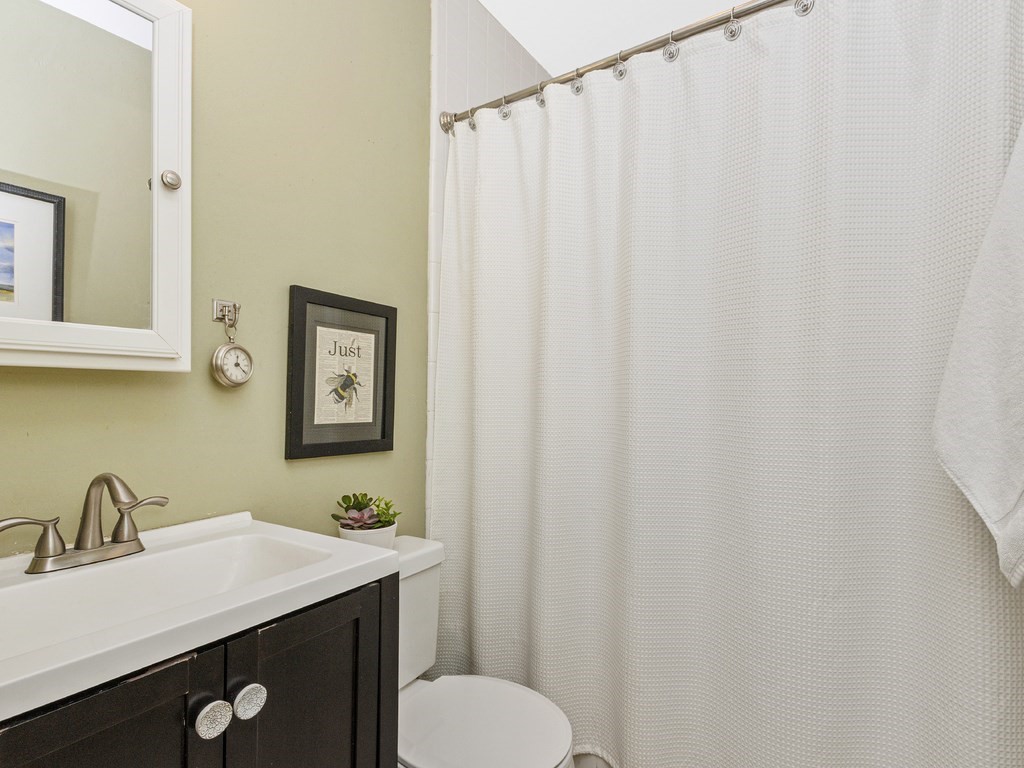435 Old Post Road Walpole, MA 02081 - Photo 20 of 36 a bathroom with a sink and a mirror