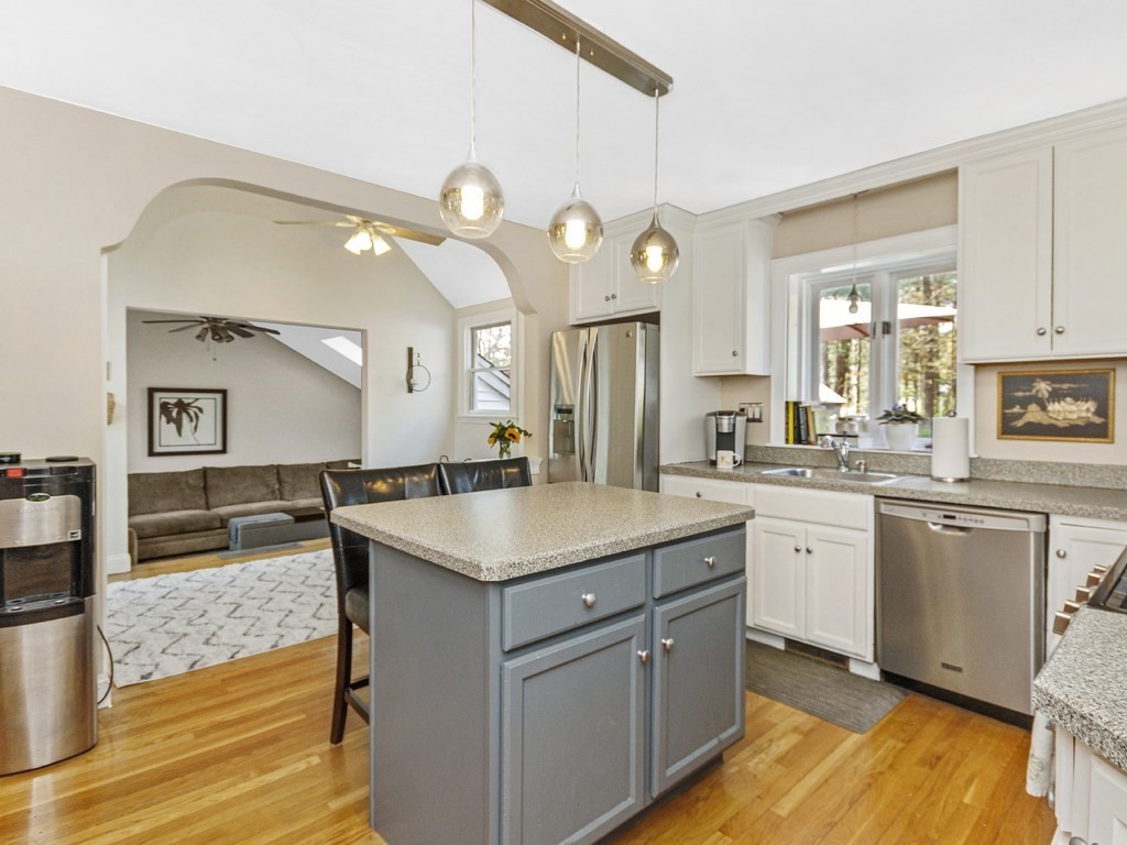 435 Old Post Road Walpole, MA 02081 - Photo 4 of 36 a kitchen with a sink a counter top space and appliances