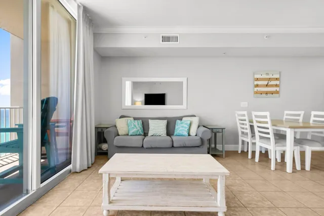 a view of a swimming pool and outdoor space