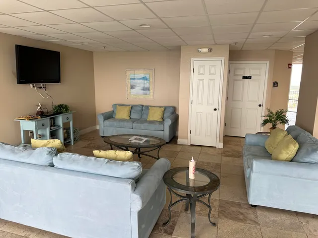 a view of balcony with a street view