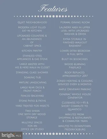 $579,900 | 50 Hamlin Drive, Fredericksburg, VA 22405