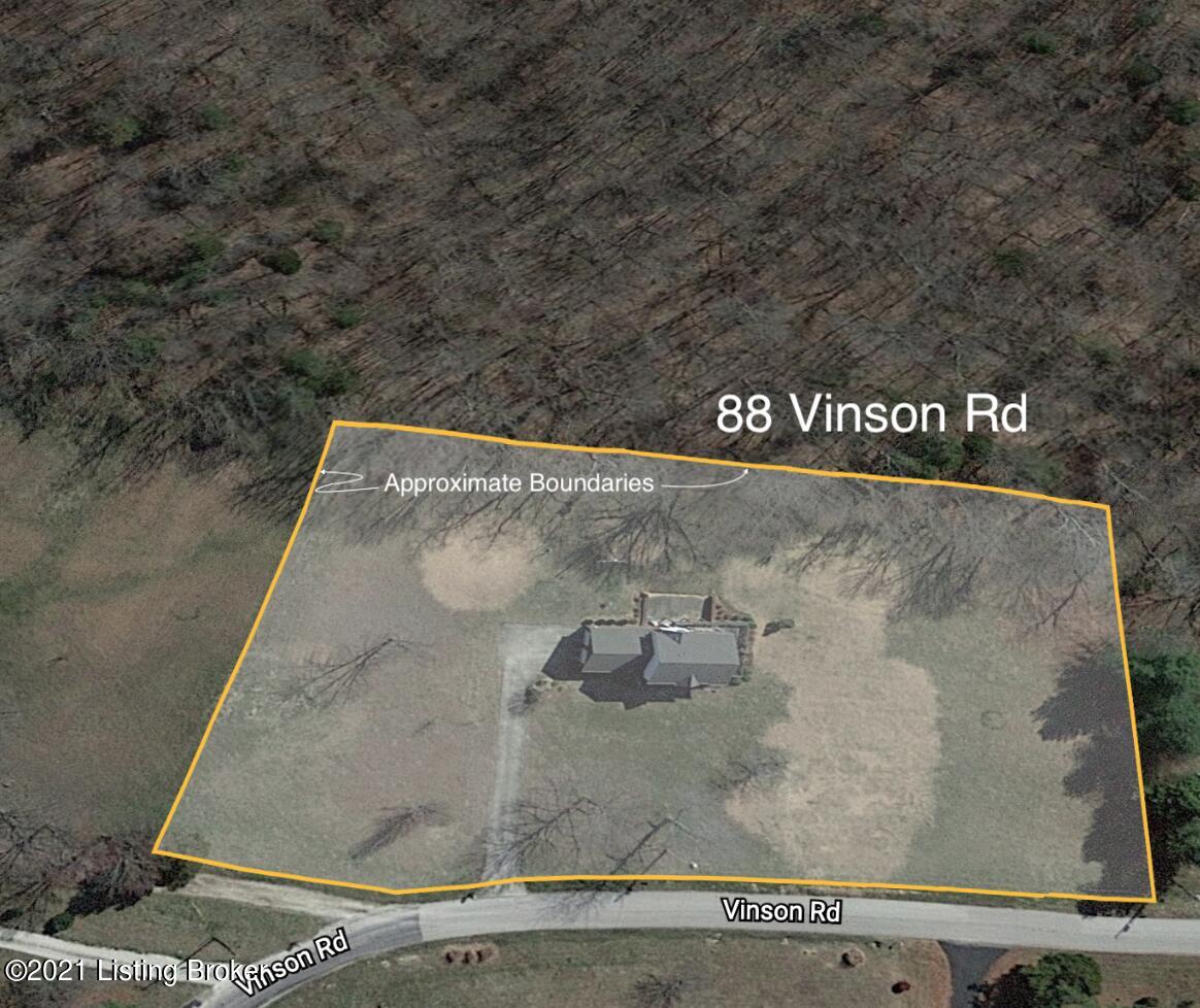 88 Vinson Road Brandenburg, KY 40108 - Photo 45 of 46 88 Vinson- Approx. Boundaries