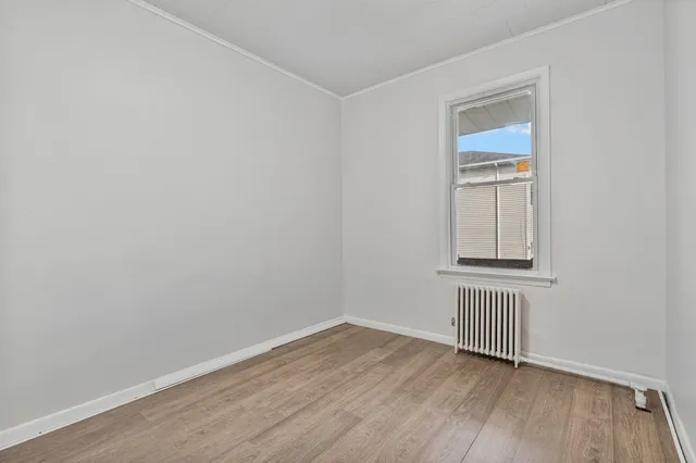 wooden floor in an empty room