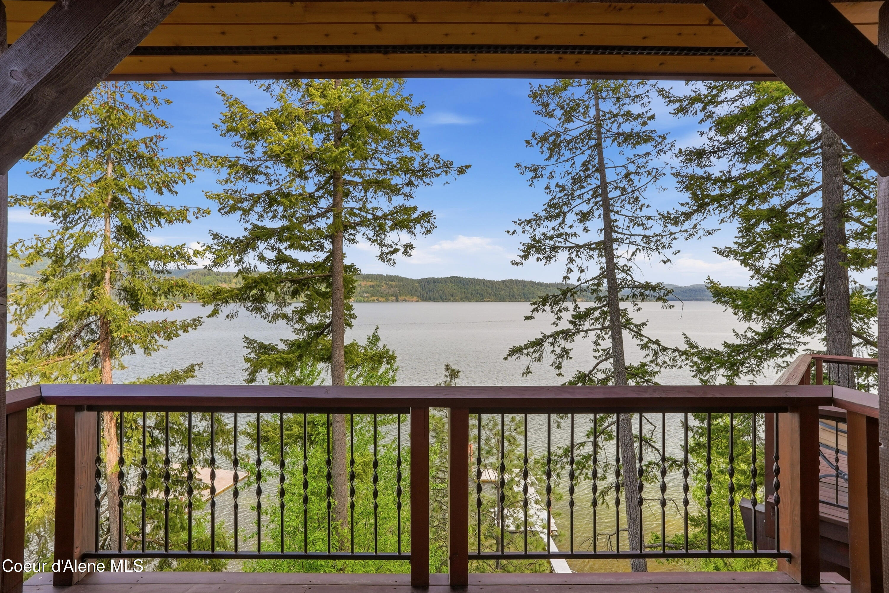 7190 West Rockford Bay Road Coeur D'Alene, ID 83814 - Photo 37 of 95 Private Primary Suite Deck
