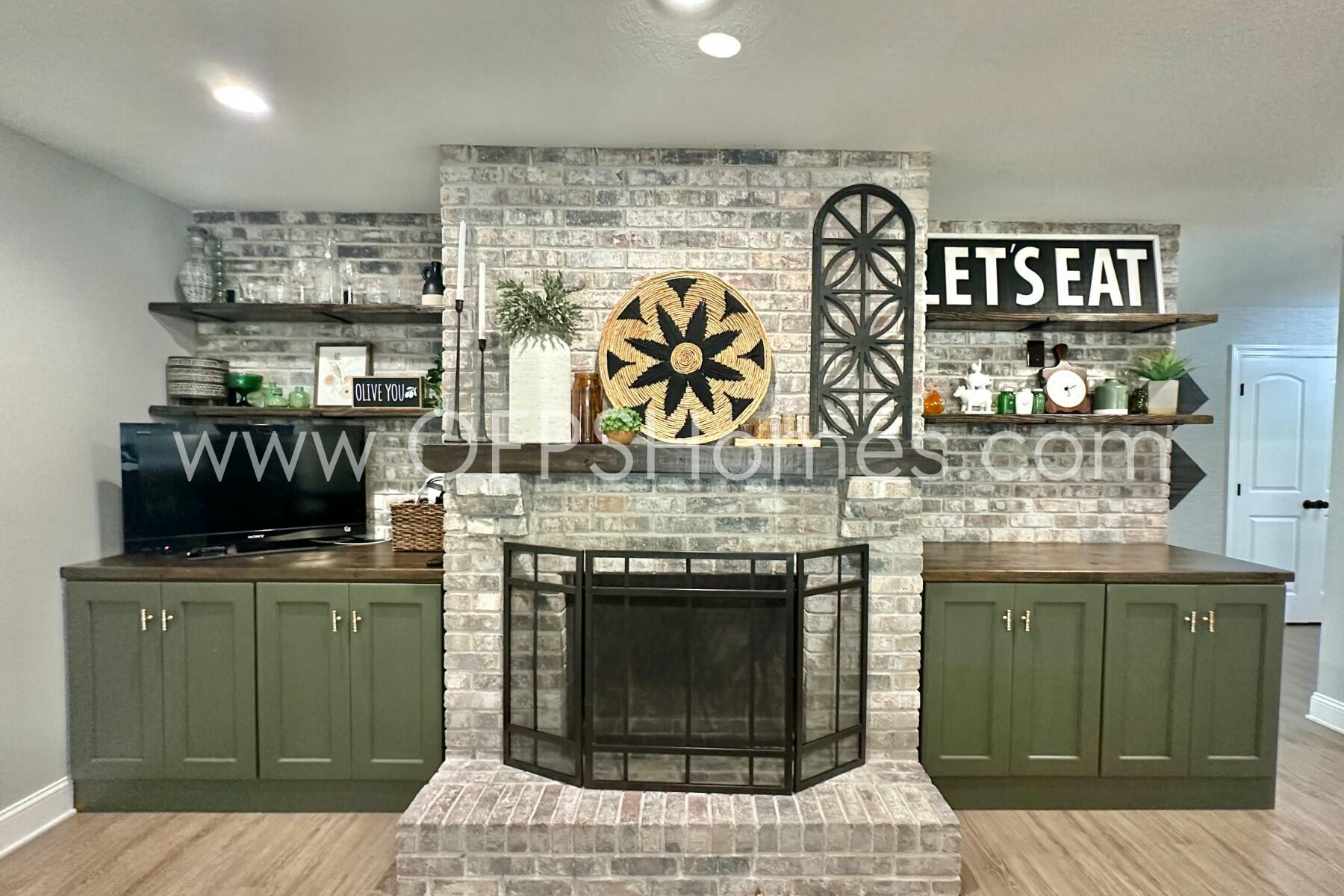 724 Overbrook Drive Fort Walton Beach, FL 32547 - Photo 23 of 47 a kitchen with a stove and cabinets