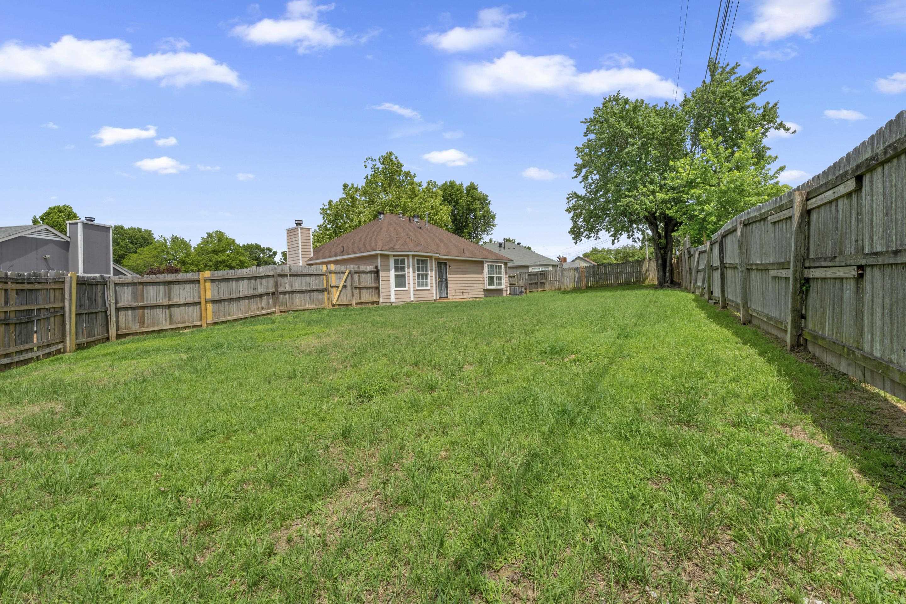 5339 Shady Ridge Cove Memphis, TN 38141 - Photo 28 of 31 The spacious fenced backyard offers plenty of room for pets, play, entertaining, or relaxing outdoors.