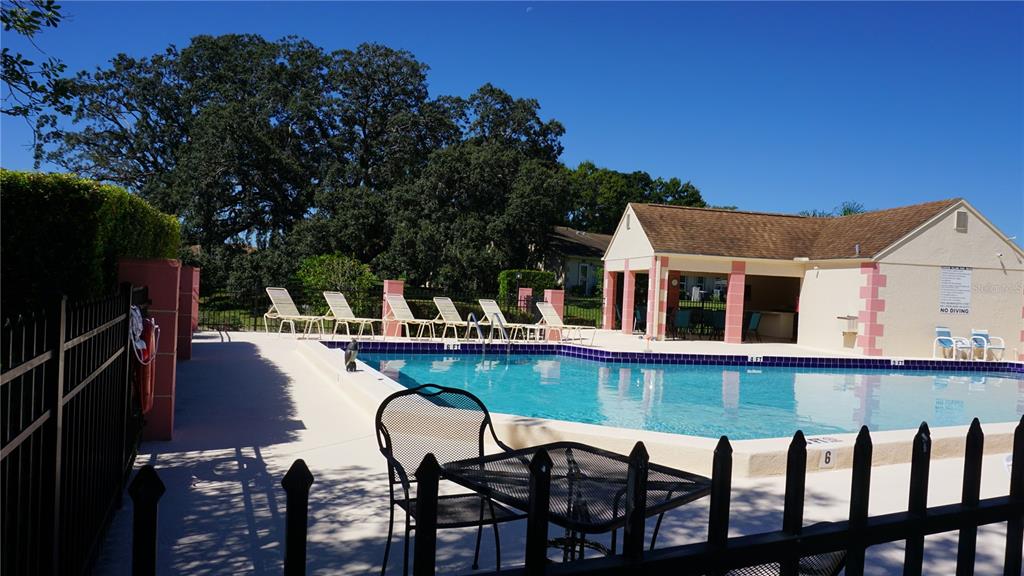 11241 Versailles Lane Port Richey, FL 34668 - Photo 30 of 38 a view of a chairs and table on the terrace