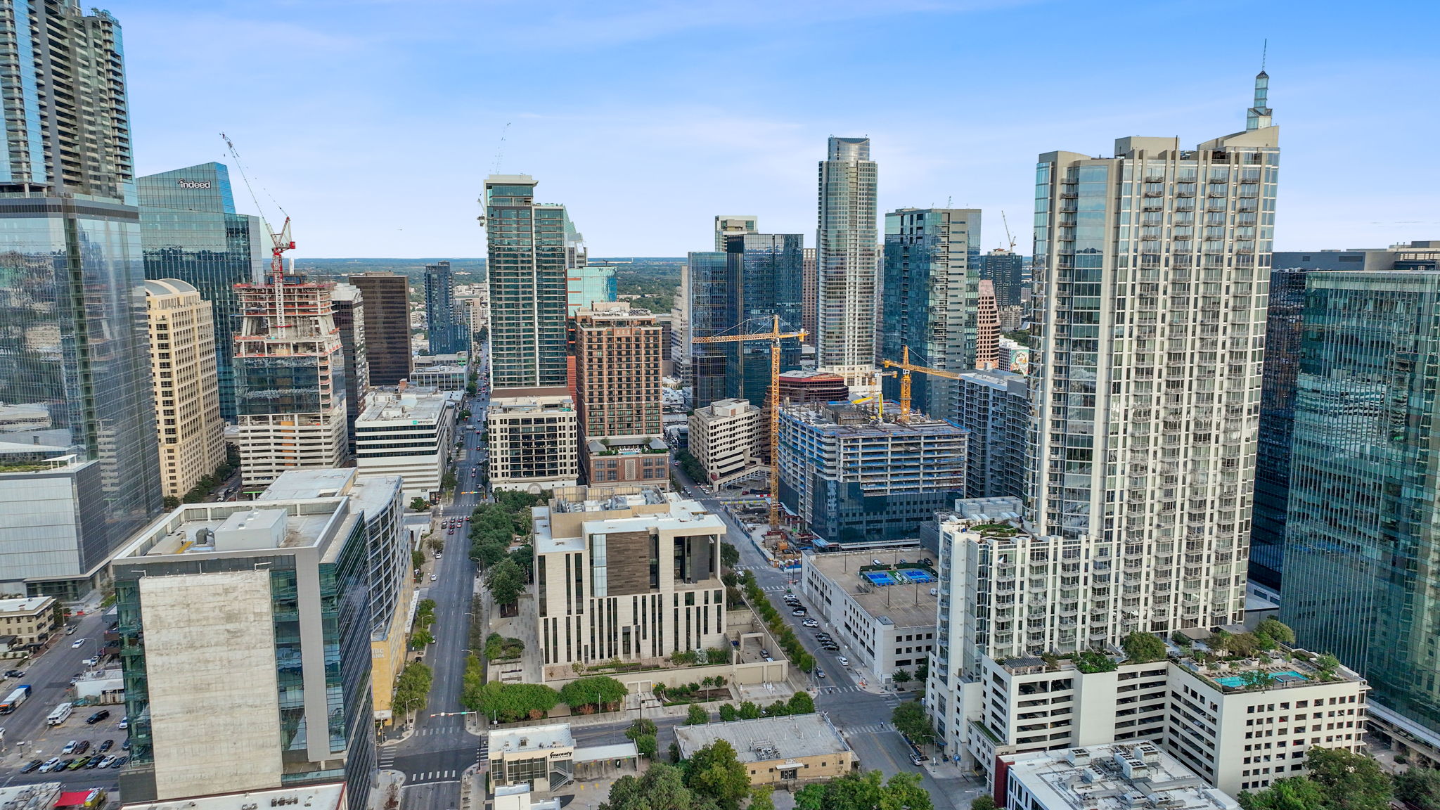 360 Nueces Street, Unit 1303 Austin, TX 78701 - Photo 38 of 40 a view of a city with tall buildings