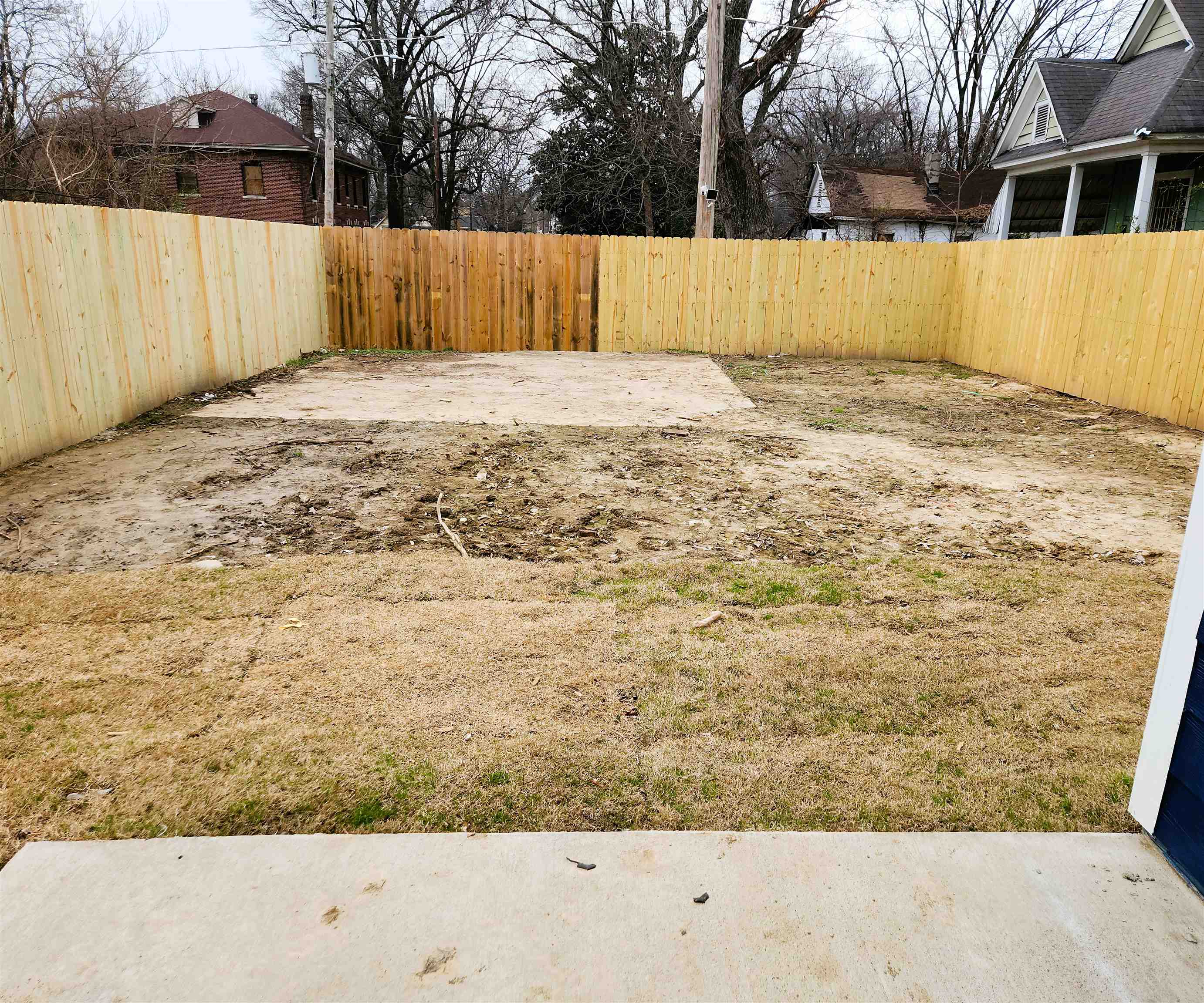 1249 Marksman Street Memphis, TN 38106 - Photo 10 of 10 a view of wooden fence and snow