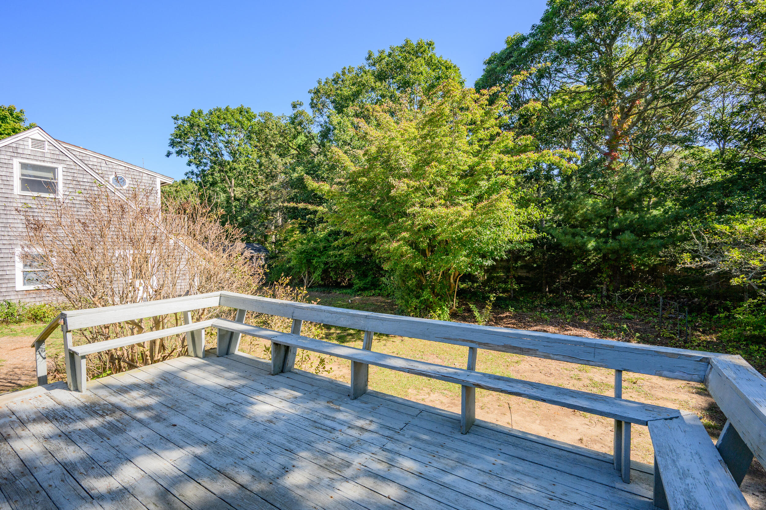 10 Mc Guerty Road Eastham, MA 02642 - Photo 34 of 39 a view of a balcony with wooden floor
