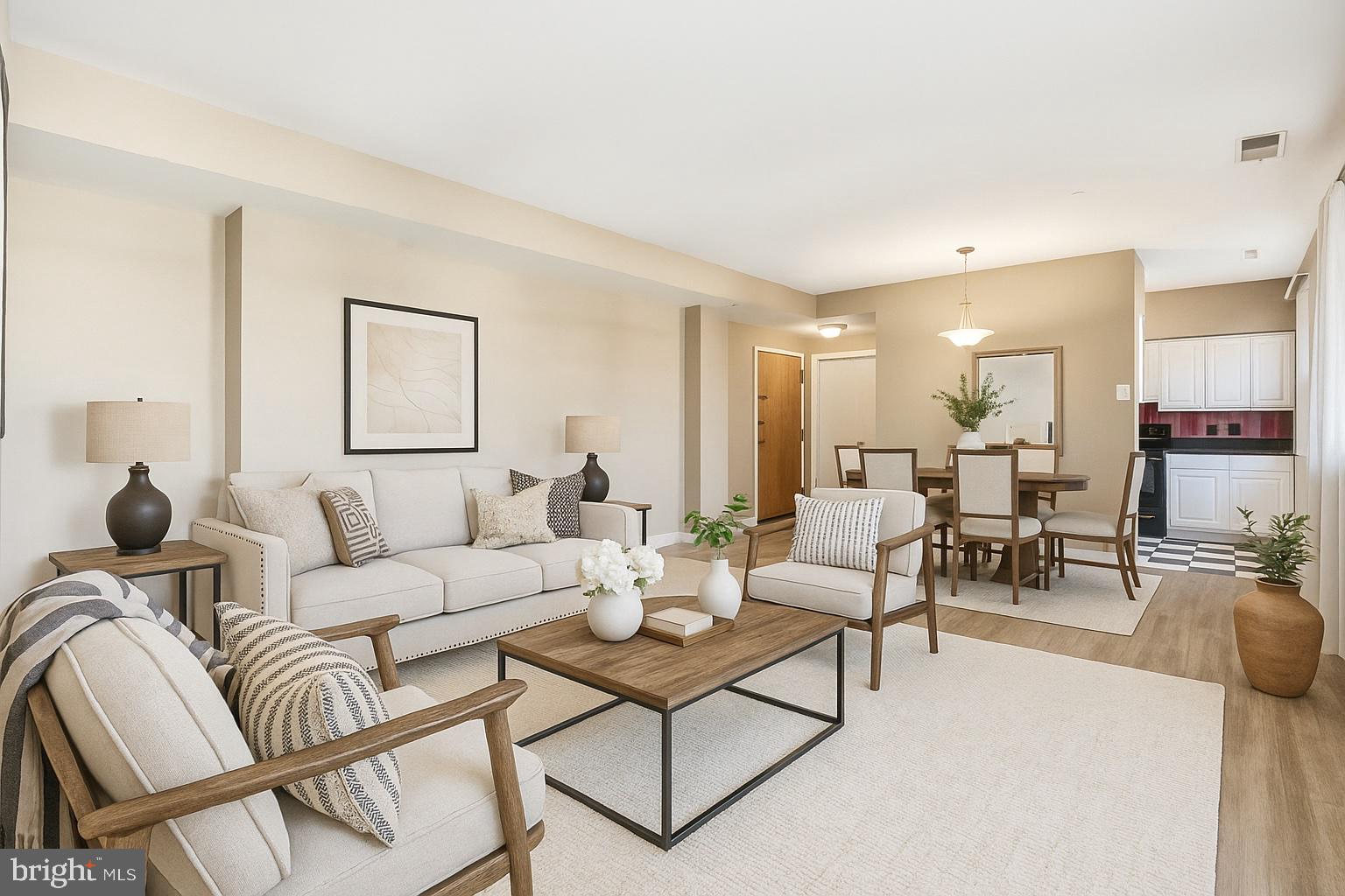66 New York Avenue Northwest, Unit 403 Washington, DC 20001 - Photo 1 of 29 Virtually Staged Living Room