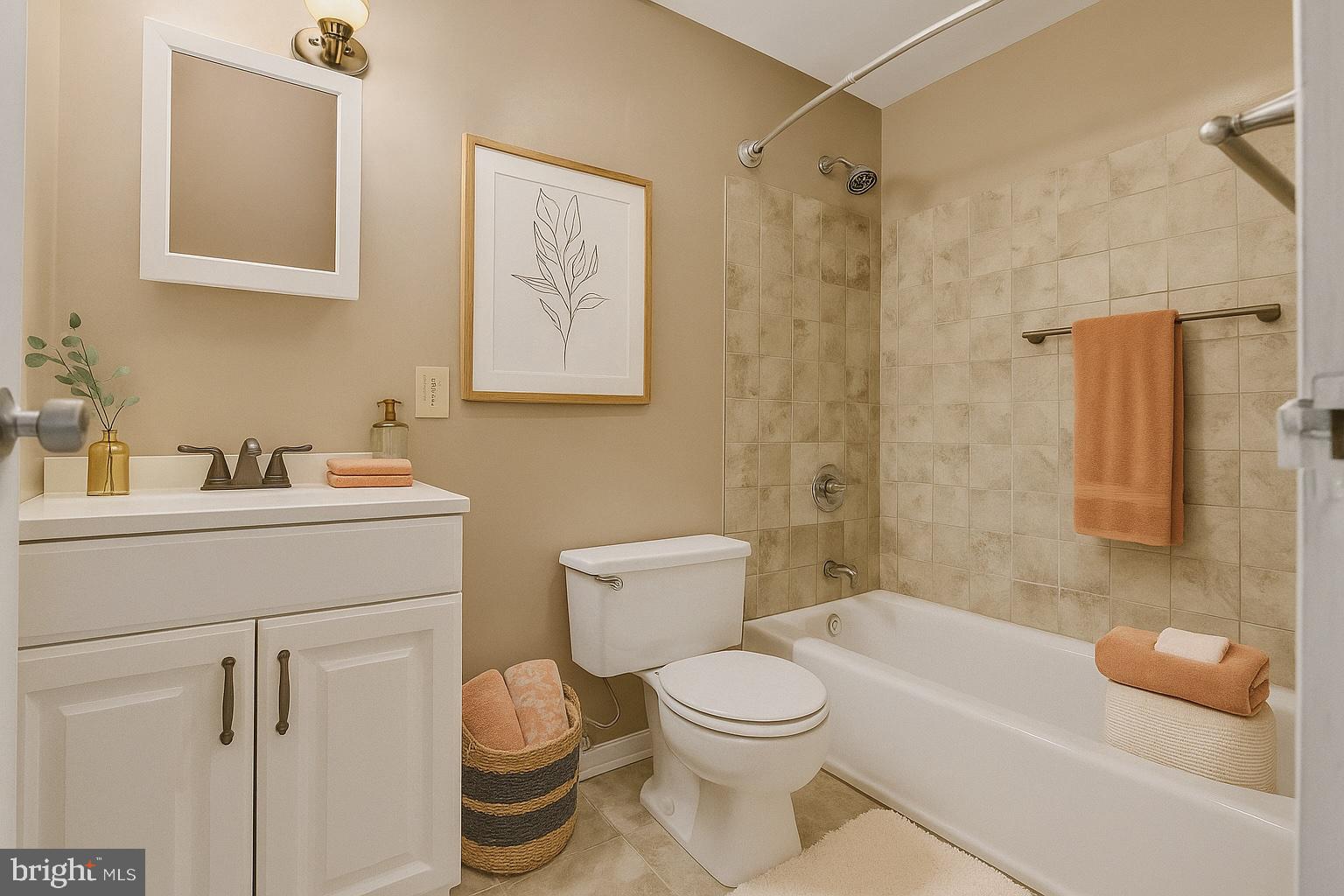 66 New York Avenue Northwest, Unit 403 Washington, DC 20001 - Photo 18 of 29 a bathroom with a sink a toilet and shower