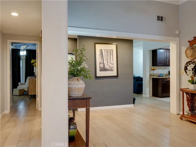 a view of a living room