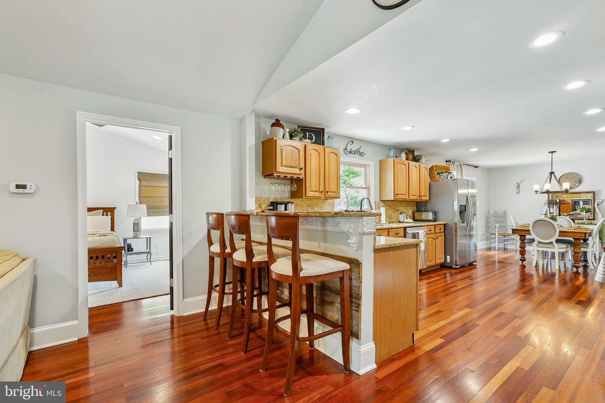 410 Star Rte Road Elkton, MD 21921 - Photo 14 of 40 a living room with furniture and kitchen view