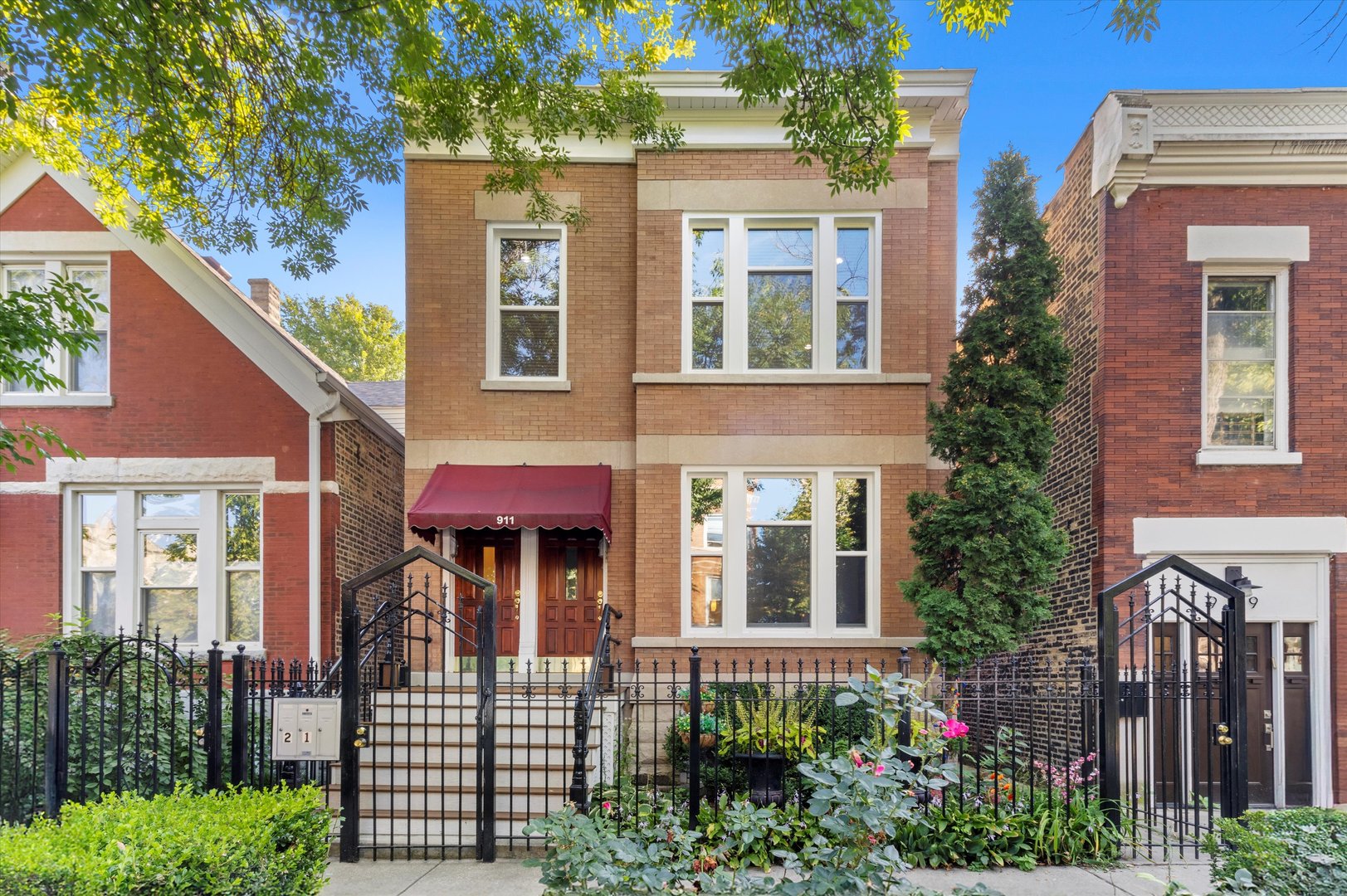 front view of a house