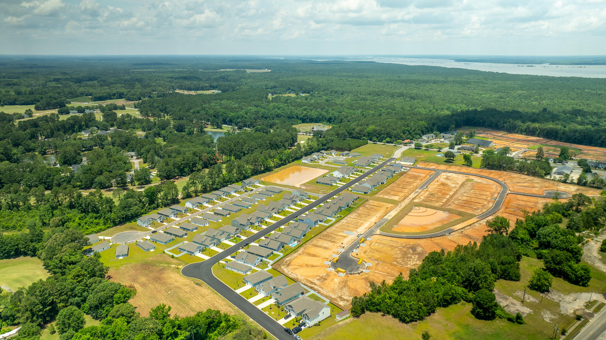 669 Perch Lane Santee, SC 29142 - Photo 31 of 35 Center Pointe Drone 6.6.24_2