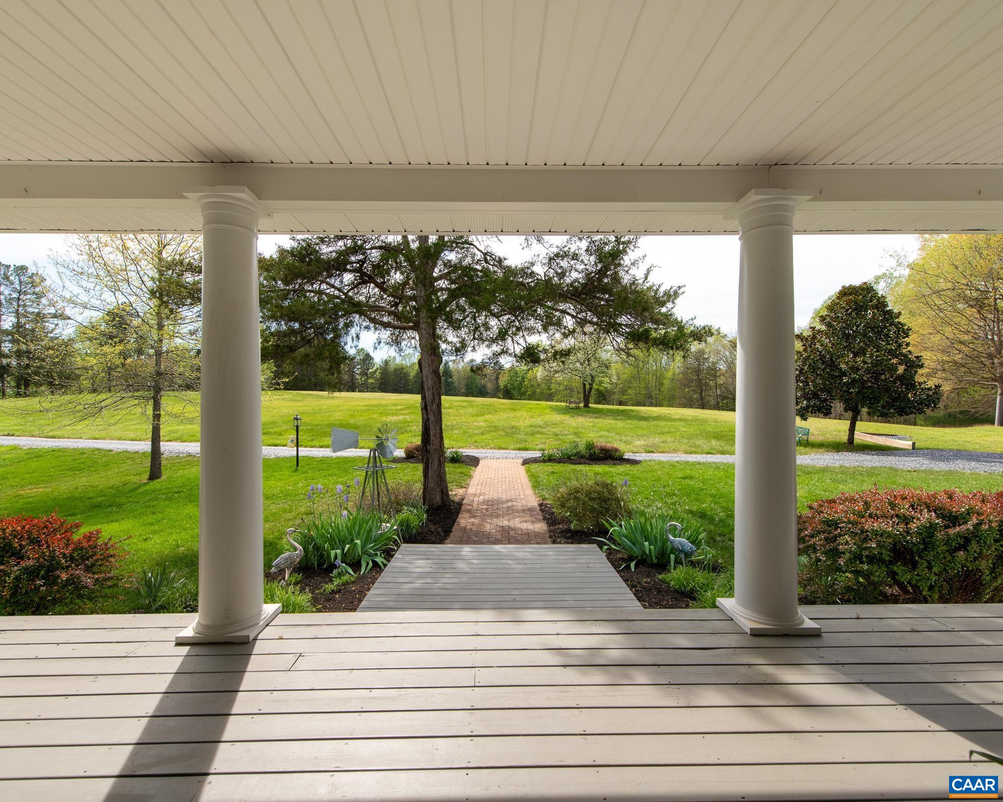 1089 Broken Island Road Palmyra, VA 22963 - Photo 5 of 74 a view of a patio with garden