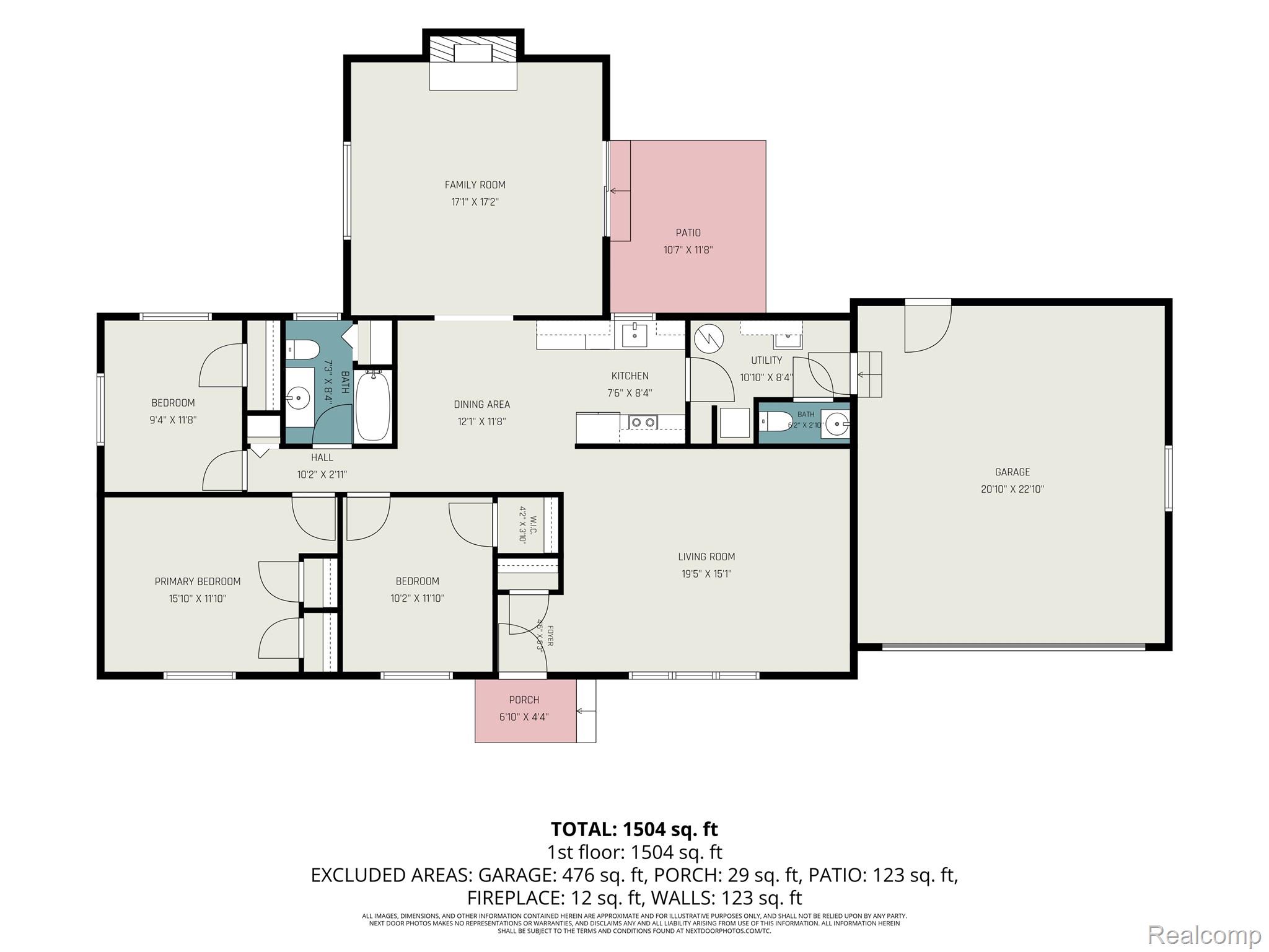 74600 Nordman Court Romeo, MI 48065 - Photo 32 of 32 Floor plan