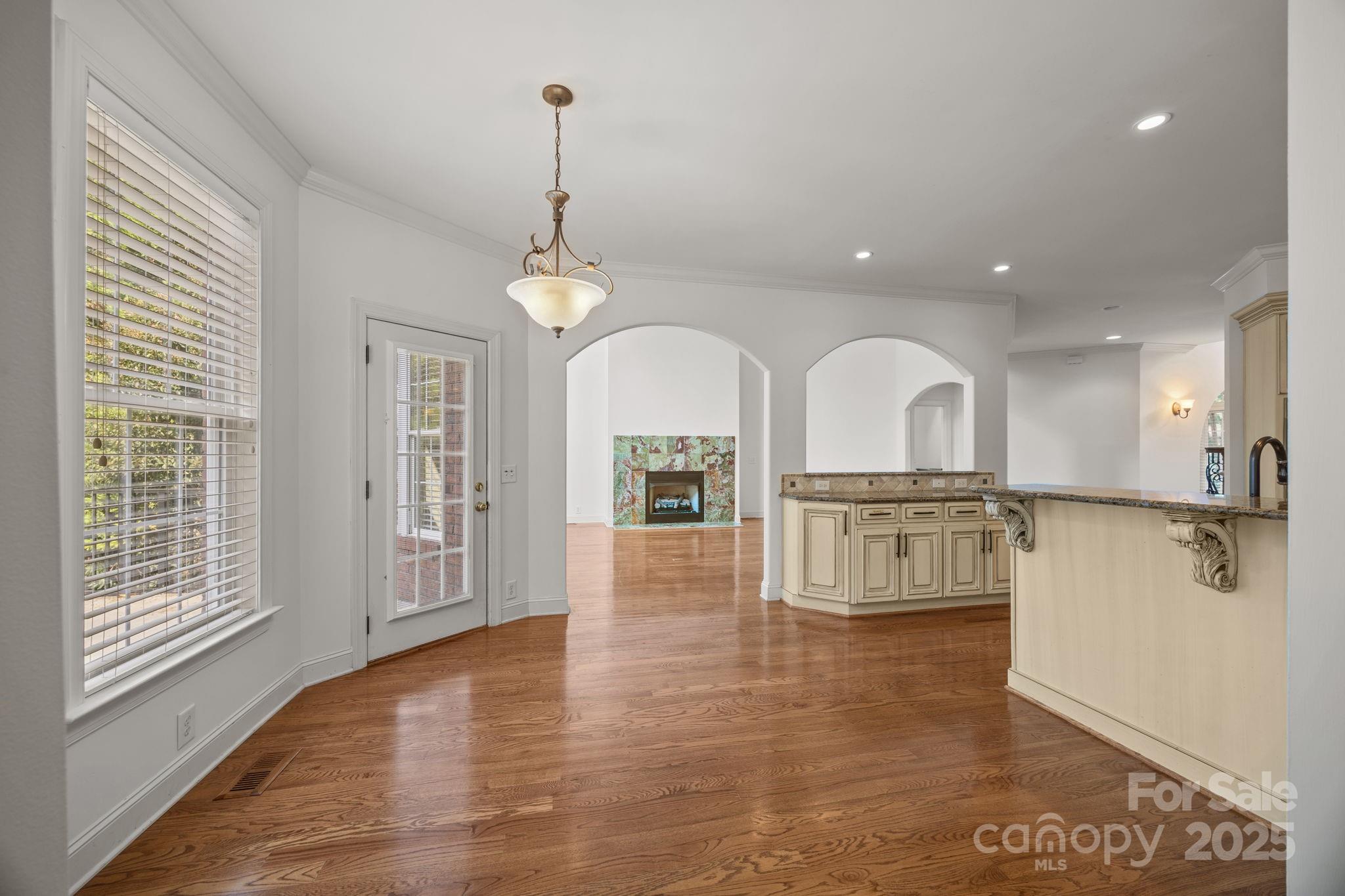 110 Devonshire Lane Salisbury, NC 28146 - Photo 12 of 48 a view of a living room and kitchen with a window
