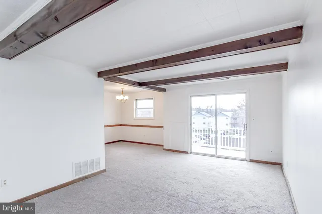 a view of room and window