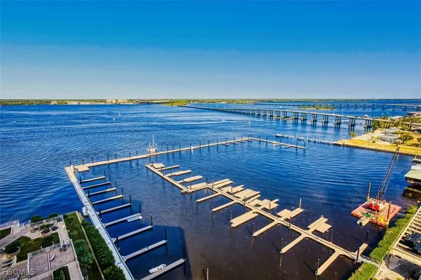 a view of a patio with wooden floor