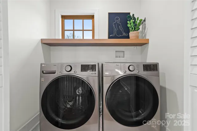 a backyard of a house