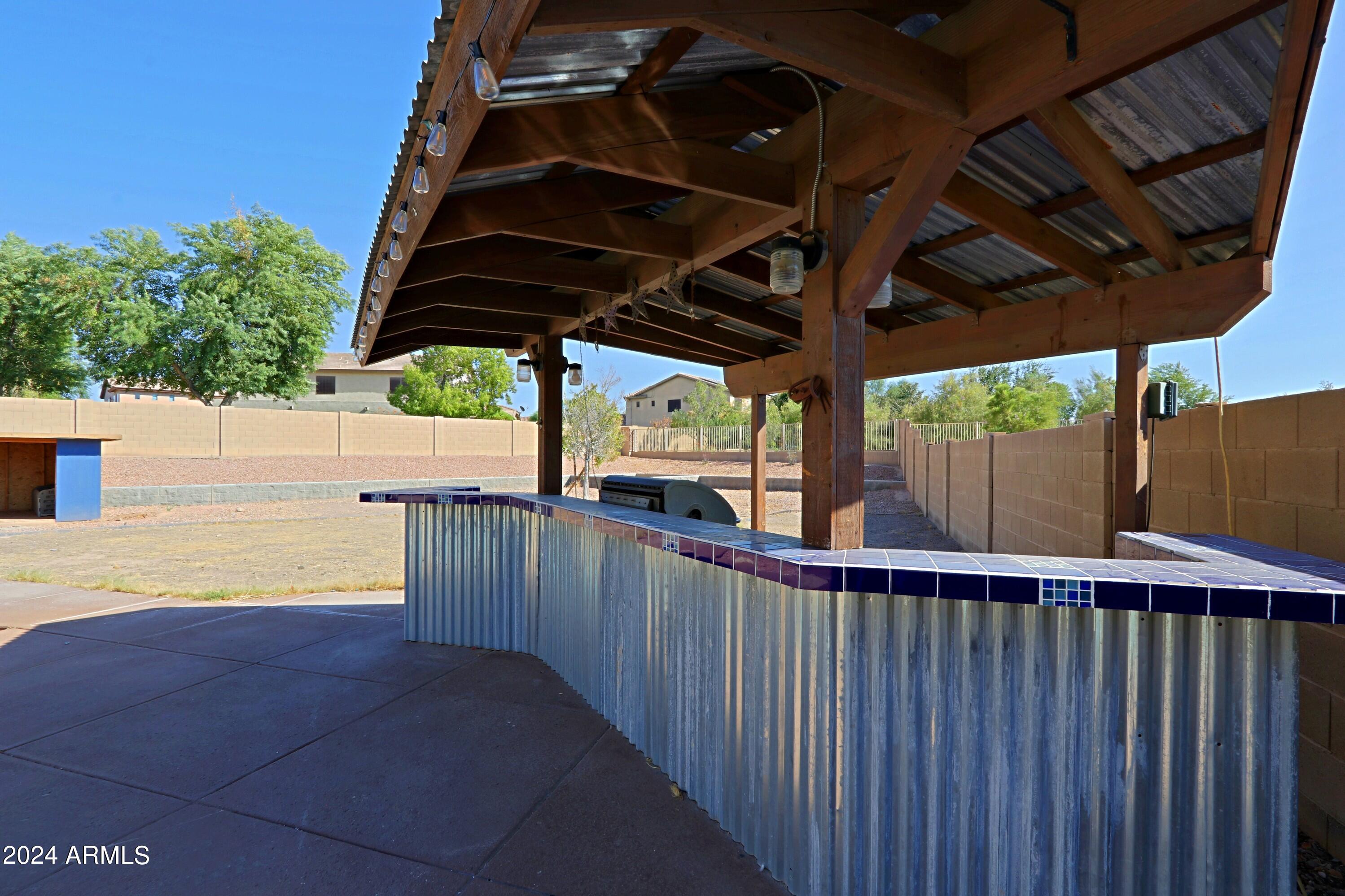 5319 West Beverly Road Laveen, AZ 85339 - Photo 42 of 50 Cabana with grill