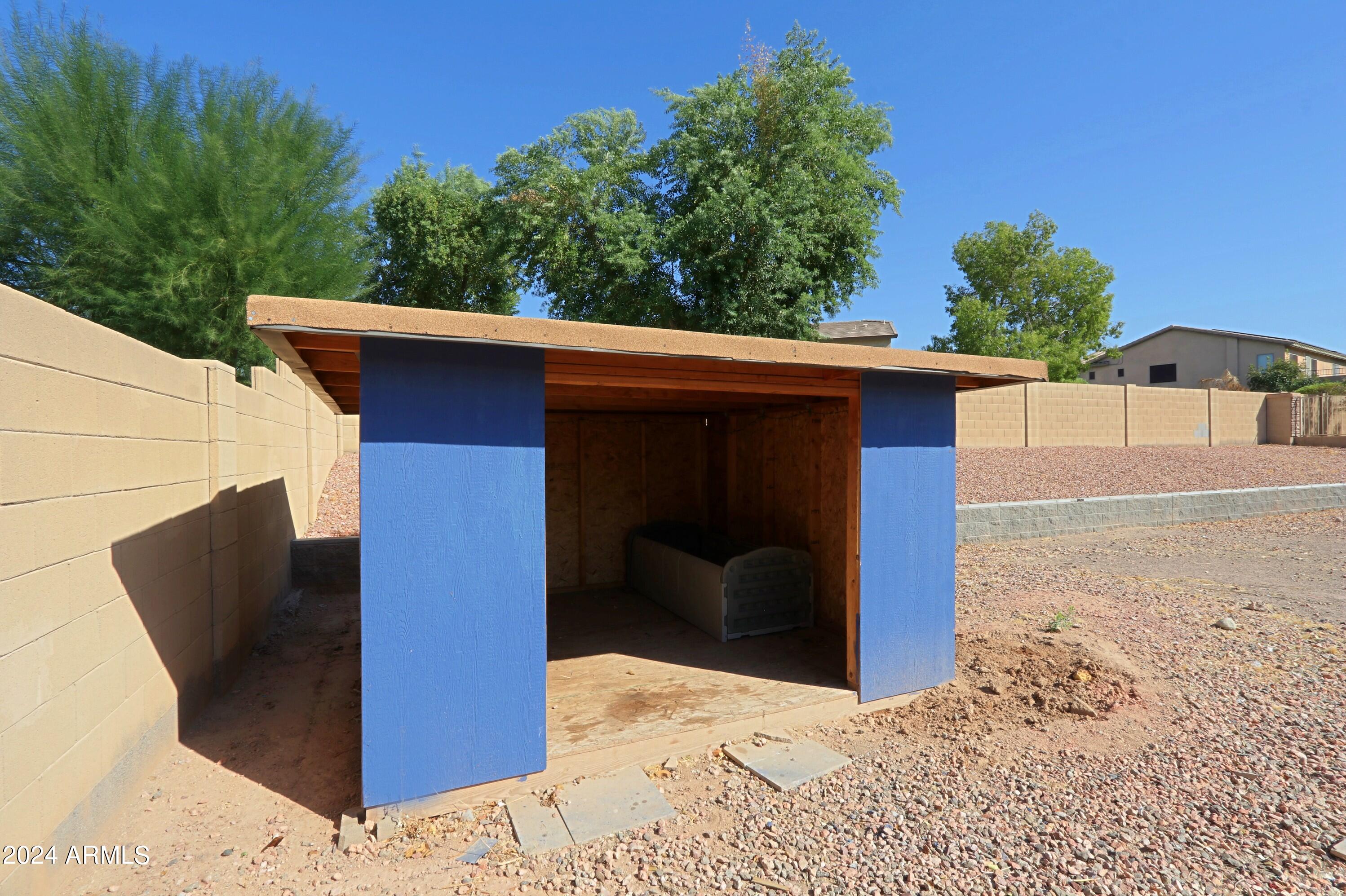 5319 West Beverly Road Laveen, AZ 85339 - Photo 50 of 50 Backyard storage