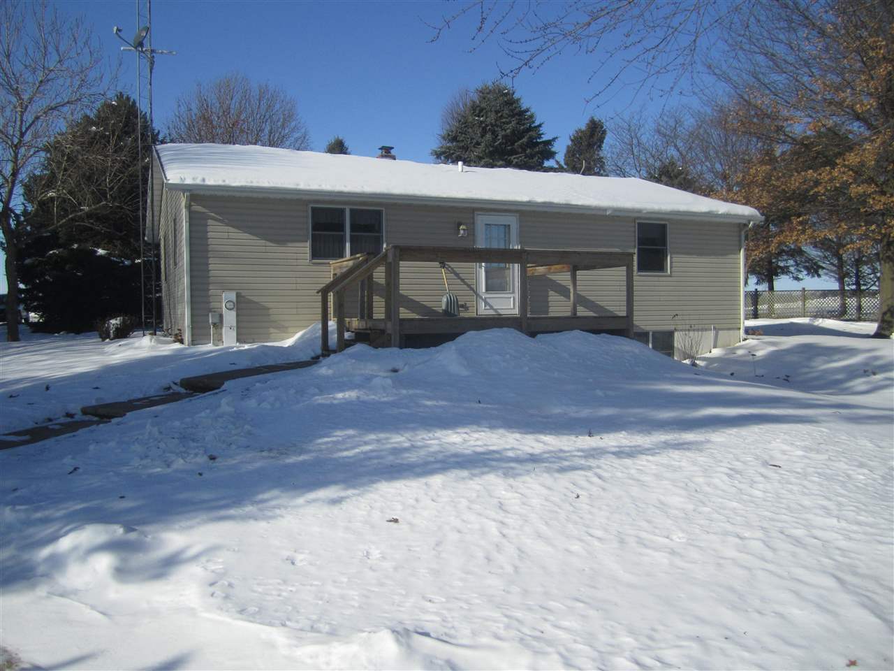 3767 Spring Center Road Garden Prairie, IL 61038 - Photo 13 of 17 a view of a house with a yard
