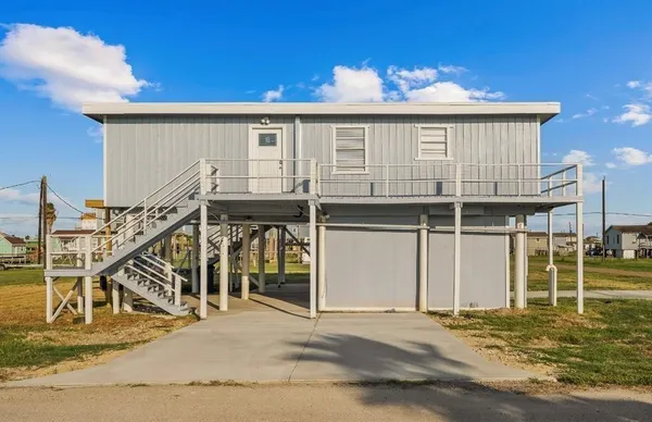 a view of a house with a patio