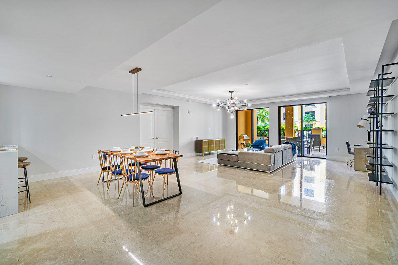 200 East Palmetto Park Road, Unit 410 Boca Raton, FL 33432 - Photo 11 of 44 a living room with furniture and a table