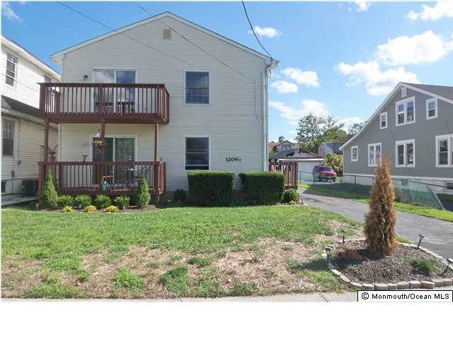1204 River Road, Unit 1/2 B Belmar, NJ 07719 - Photo 19 of 19 a house view with a garden space