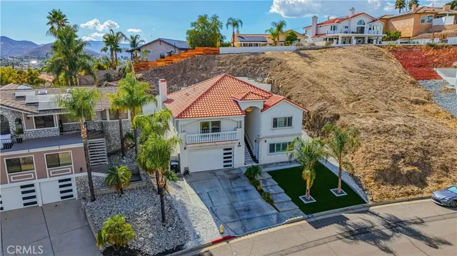 front view of house with a yard