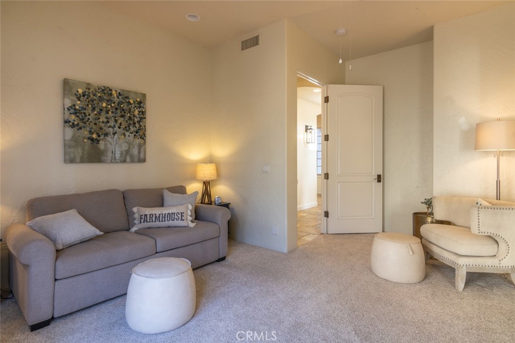 4567 Sleeping Indian Road Fallbrook, CA 92028 - Photo 44 of 72 a living room with furniture a lamp and a potted plant
