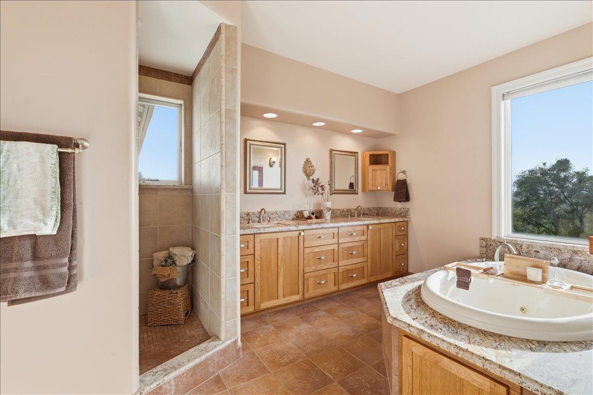 5525 Green Valley Road Placerville, CA 95667 - Photo 21 of 53 Enjoy the end of a busy day sitting in your jetted tub and watching the sunset through your picture window