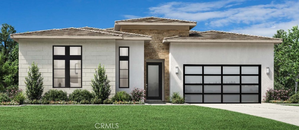 Front Elevation: Fin Coastal Contemporary