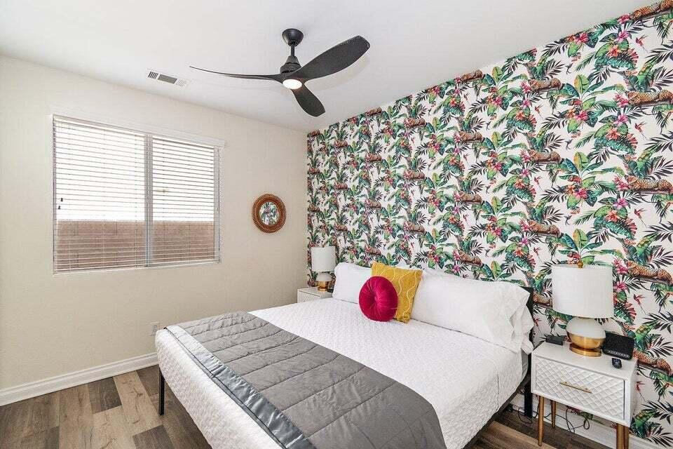 80746 Diamondback Trail Indio, CA 92201 - Photo 16 of 21 a bedroom with a bed dresser and a window