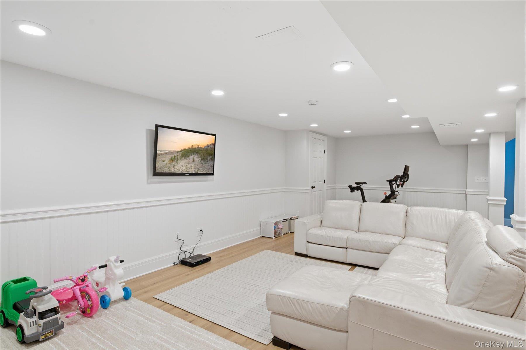 134 Sandy Hollow Road Northport, NY 11768 - Photo 21 of 28 Finished lower level with full bath and outside entrance.