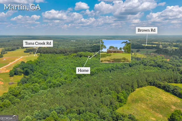 $790,000 | 451 Toms Creek Road, Martin, GA 30557