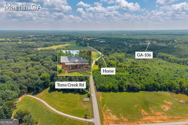 $790,000 | 451 Toms Creek Road, Martin, GA 30557