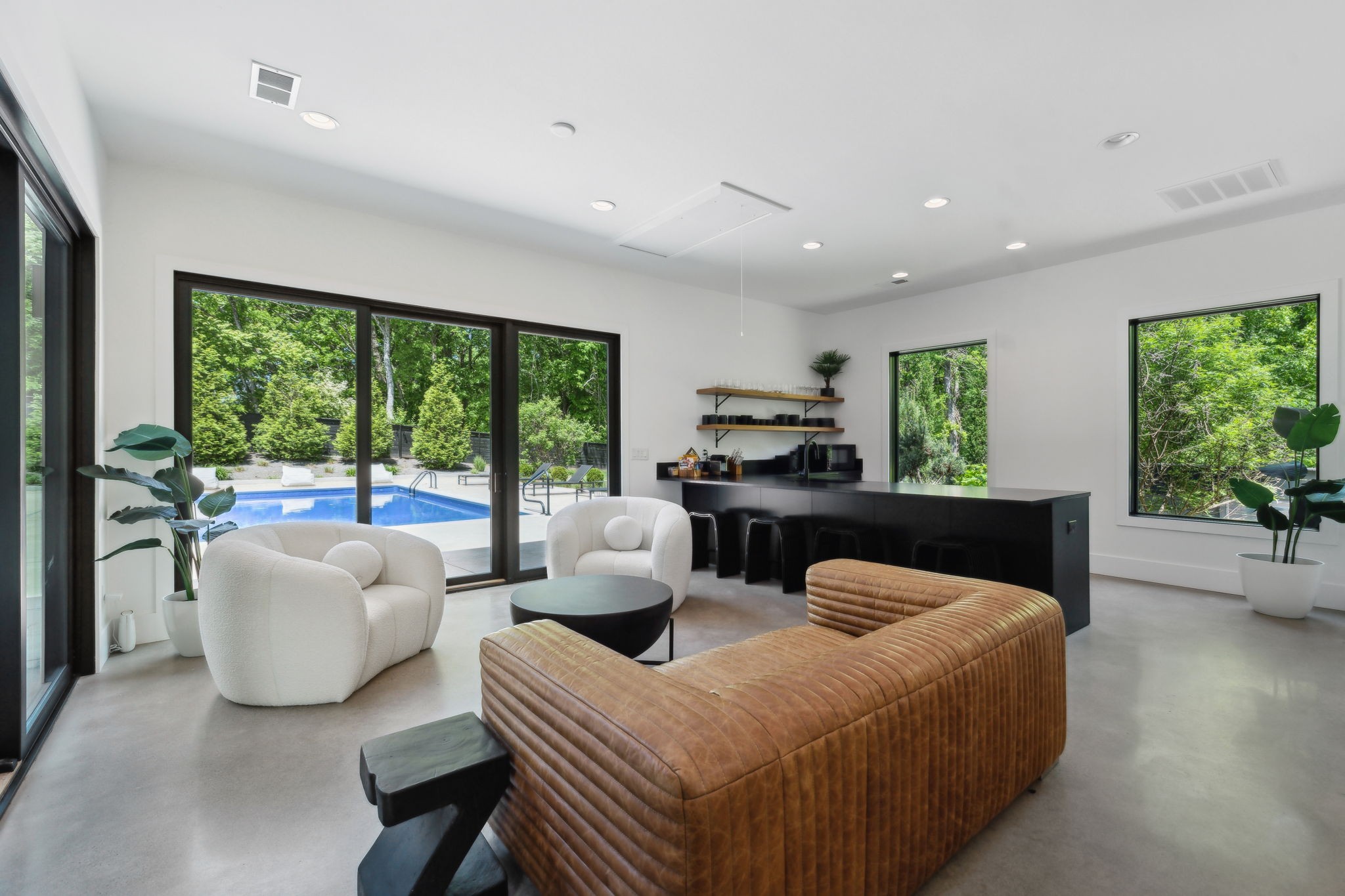 4160 Clovercroft Road Franklin, TN 37067 - Photo 14 of 62 a living room with furniture and a large window