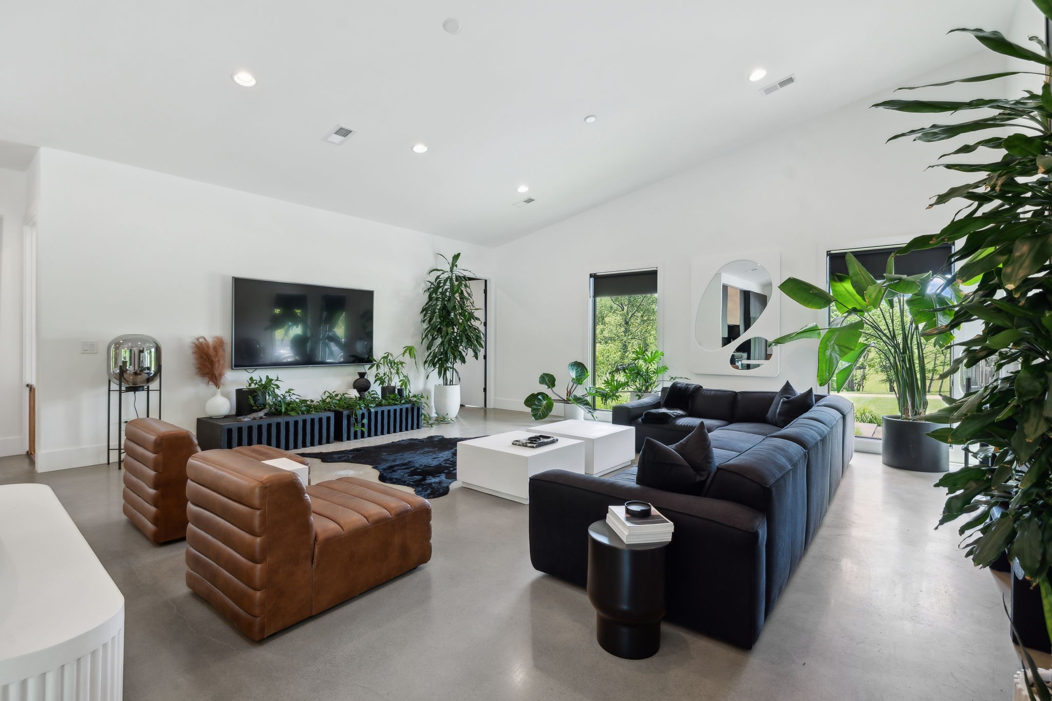 4160 Clovercroft Road Franklin, TN 37067 - Photo 50 of 62 a living room with furniture and a flat screen tv
