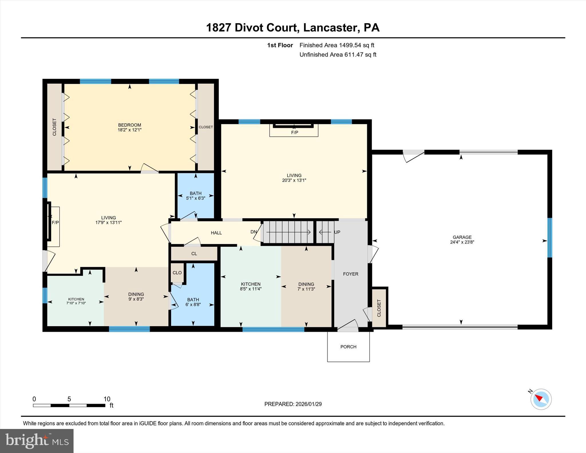 1827 Divot Court Lancaster, PA 17602 - Photo 34 of 36 1st Floor