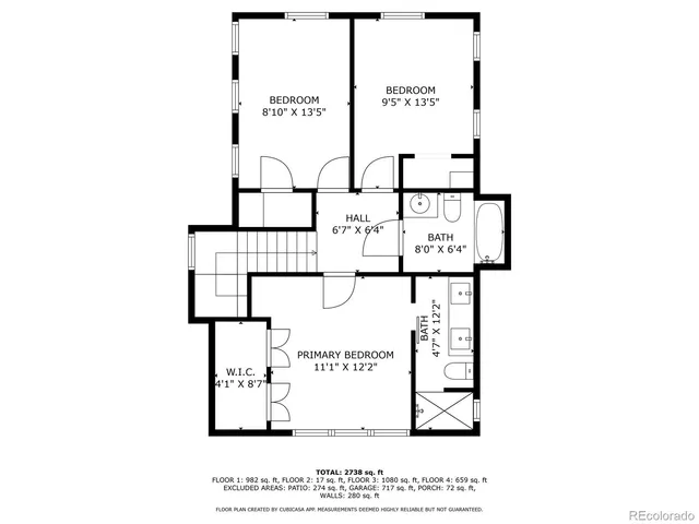 a picture of a room with a white wall