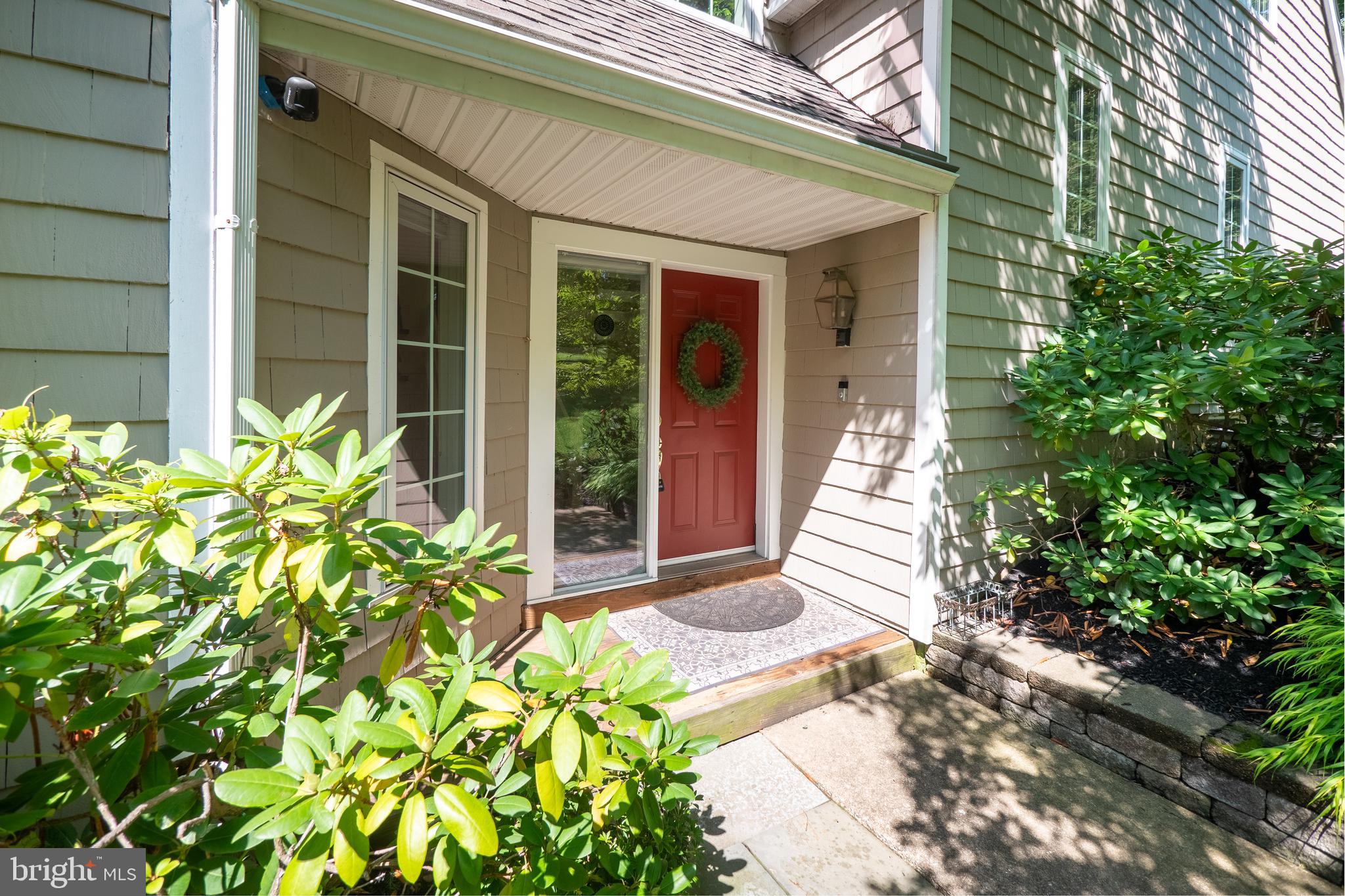 Welcoming front enterance