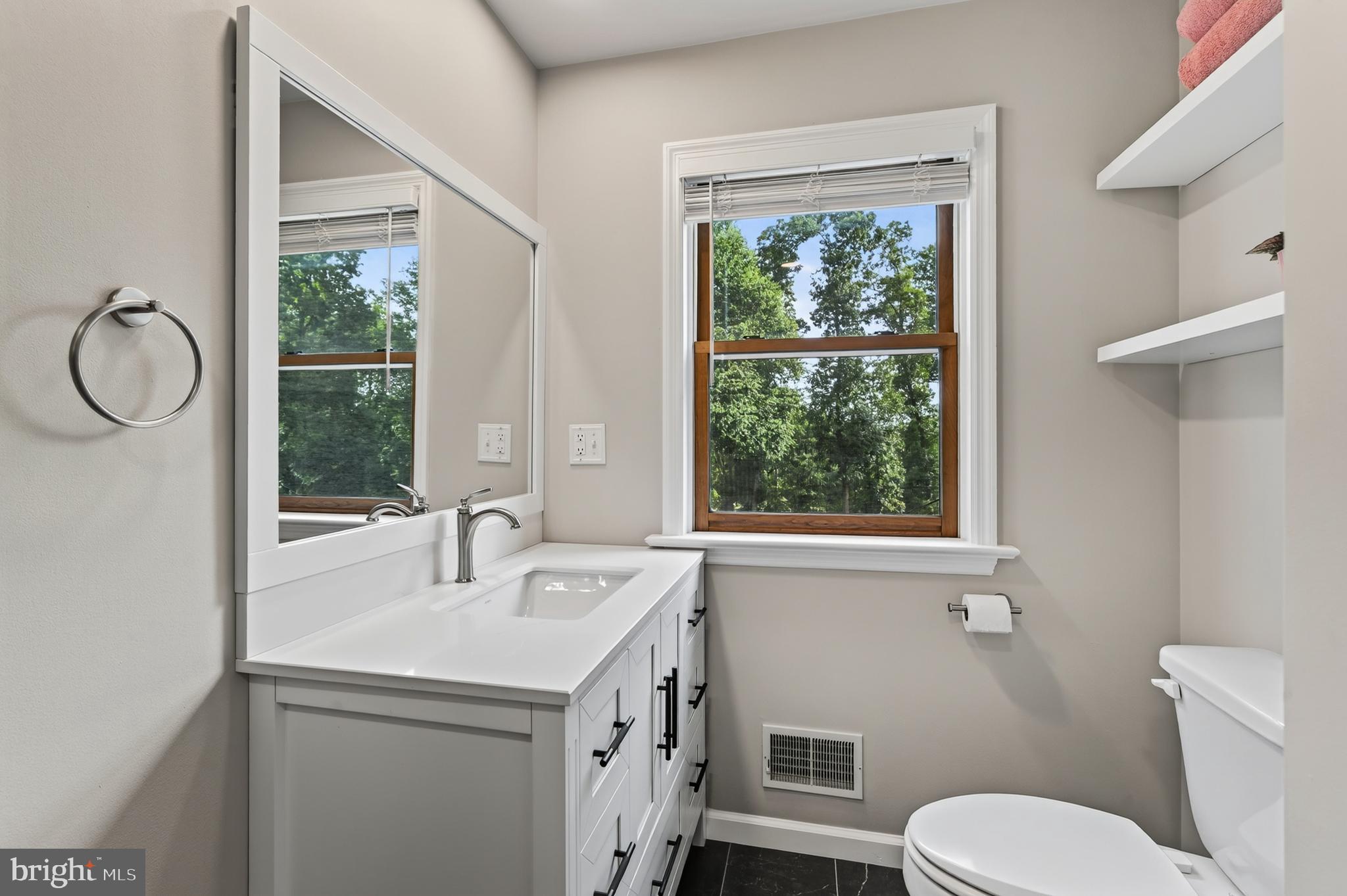 435 Kirks Mill Road Nottingham, PA 19362 - Photo 52 of 77 Vanity and shelves