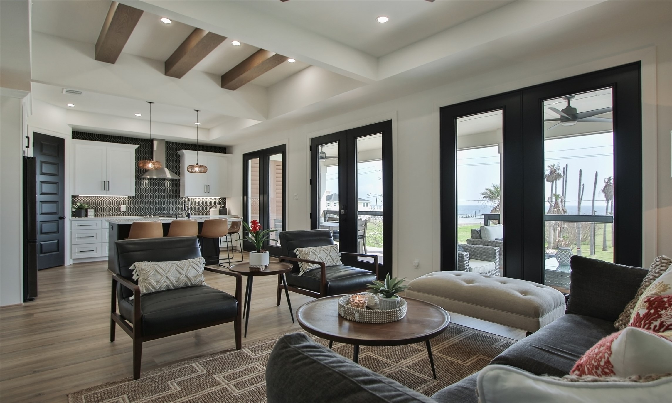 1817 Todville Road Seabrook, TX 77586 - Photo 12 of 27 a living room with furniture and a large window
